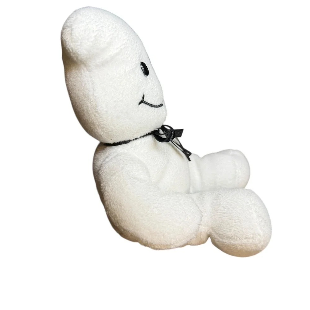 Dan Dee Collectors Choice Ghost Plush White Friendly Halloween Stuffed Toy Bow